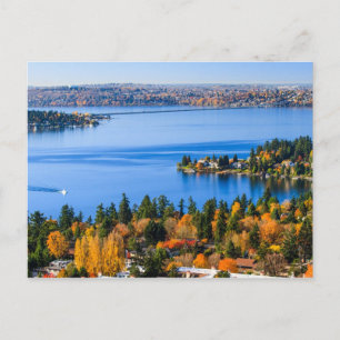 Splendid colours of fall at Bellevue Postcard