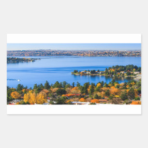 Splendid colours of fall at Bellevue Sticker