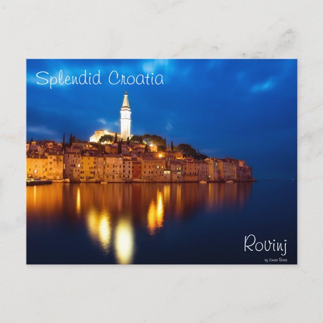 Splendid Croatia, Rovinj Postcard (Front)