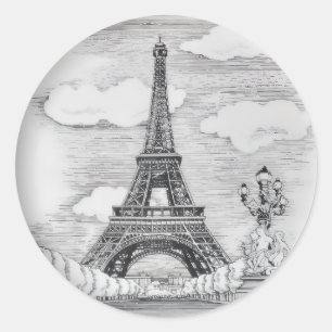 Splendid Eiffel Tower Sticker