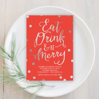 Splendid Merriment Editable Colour Holiday Party