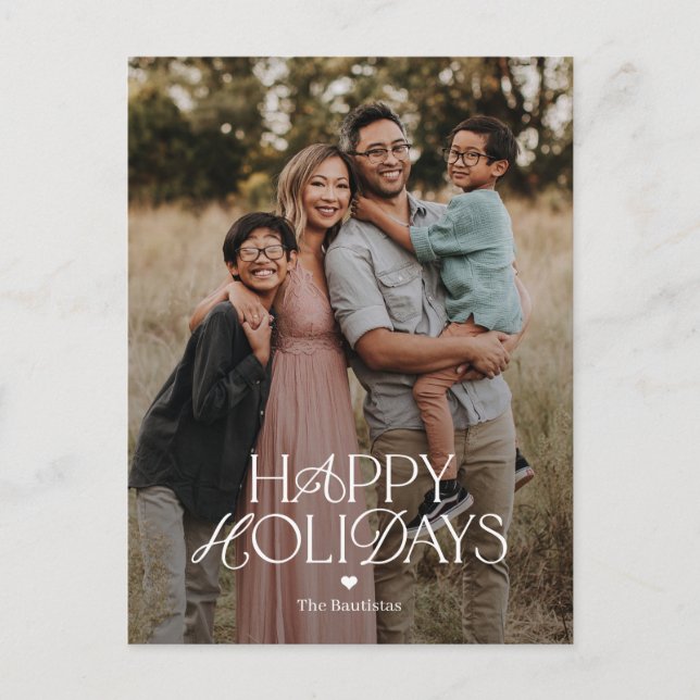 Splendid Mix Happy Holidays Carte postale Carte ph (Devant)