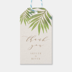Splendid Summer Wedding Gift tag