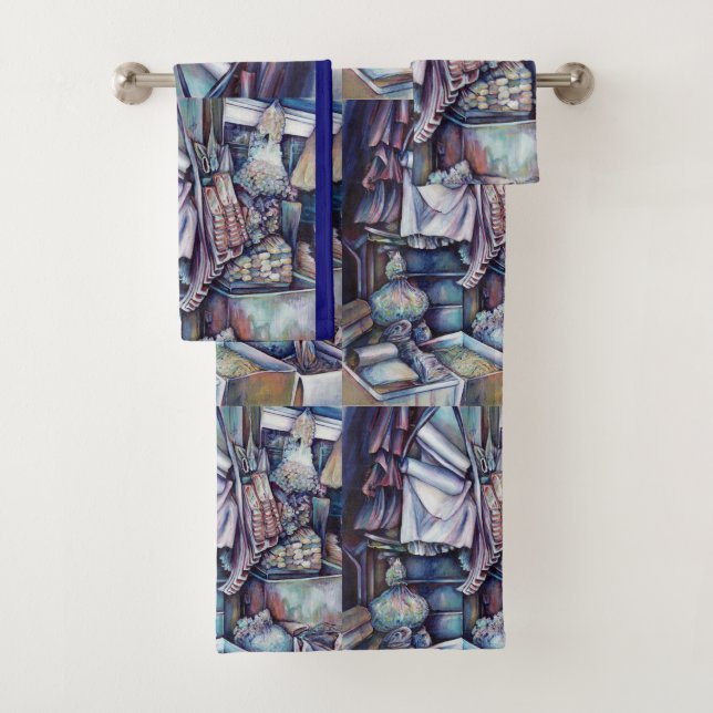 Splendid Tekka Centre's Specials Bath Towel Set (Insitu)