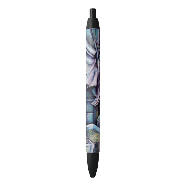 Splendid Tekka Centre's Specials Black Ink Pen (Front Vertical)