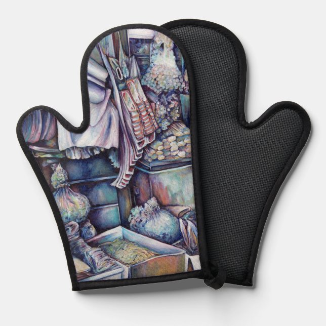 Splendid Tekka Centre's Specials Oven Mitt (Front/Back)