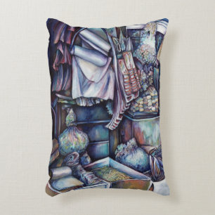 Splendid Tekka Centre's Specials, Singapore Decorative Pillow