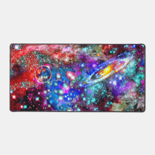 Splendored Cosmos Desk Mat