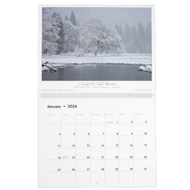 Splendorous 2008 séjourne le calendrier (Jan 2026)