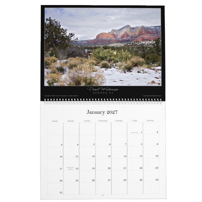 Splendorous 2009 séjourne le calendrier (Jan 2027)