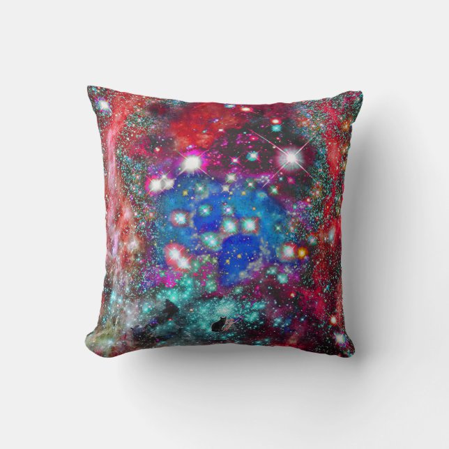 Splendorous Star Field Pillow (Front)