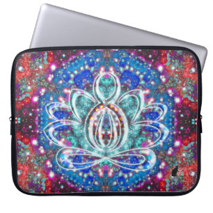 Splendorous Zen Lotus Laptop Sleeve