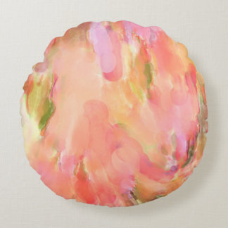 Splendour In Bloom VIII Round Pillow