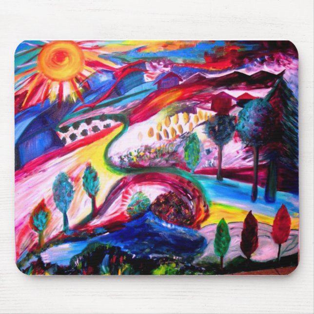"Splendour in JERUSALEM" by Michelle Katz, 2006 Mouse Pad (Front)