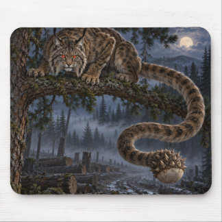 Splinter Cat Cryptid Mousepad - Paranormal 