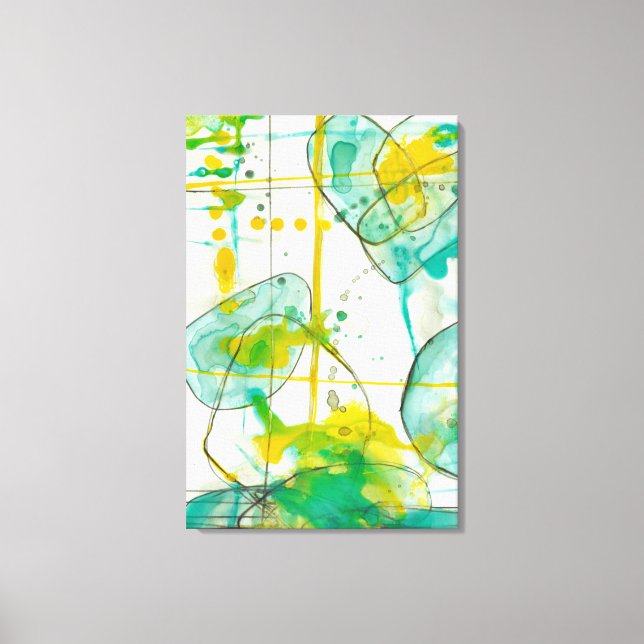 Splish Splash I Canvas Print (Front)