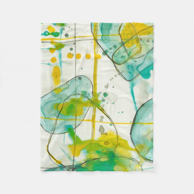 Splish Splash I Fleece Blanket (Front)