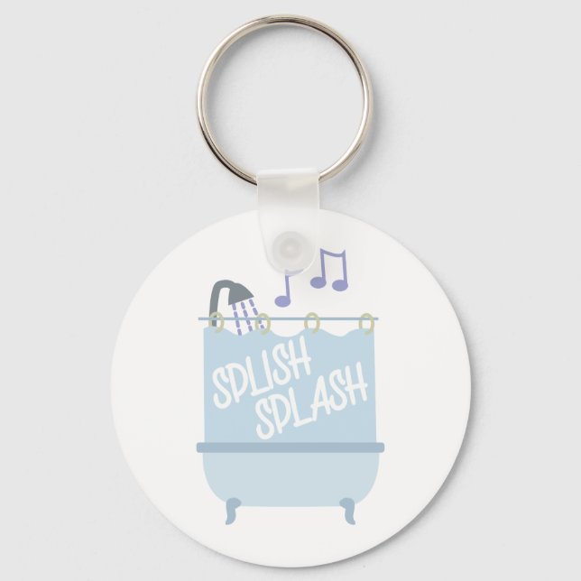 Splish Splash Keychain (Front)