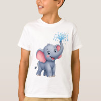 Splish Splash! Little Elephant Water Fun