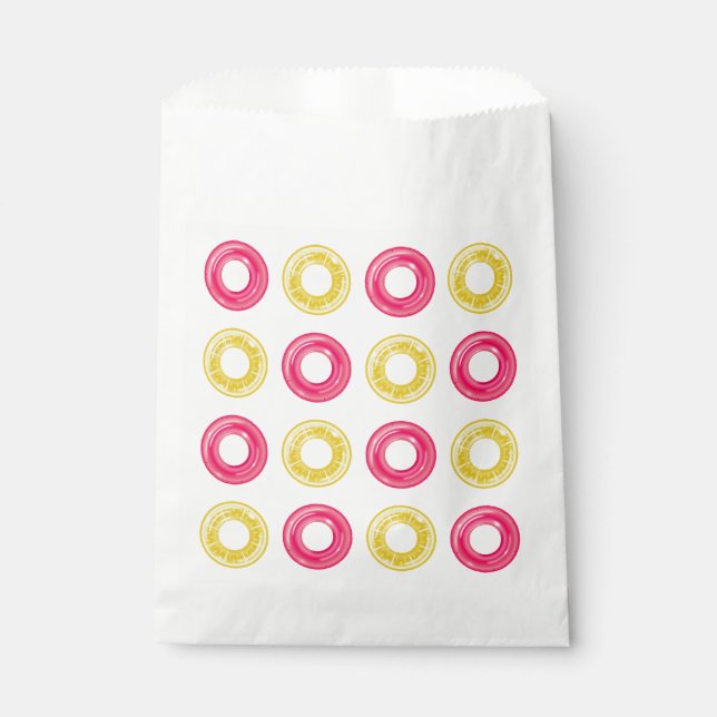 Splish Splash Pool Party Bash Birthday Favour Bag (Front)