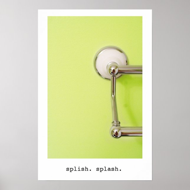 Splish. Splash. Poster 2 (Devant)