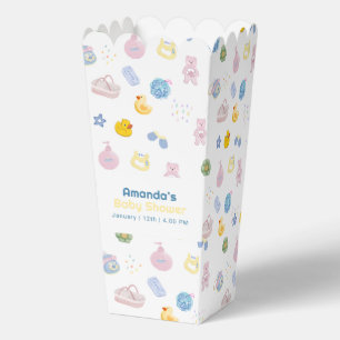 Splish Splash Rubber Duck Bath Baby Shower  Favor Box