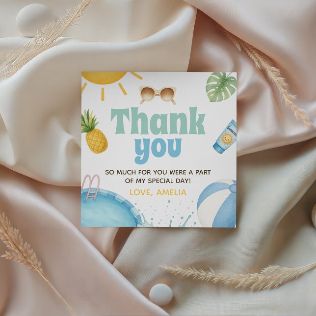 Splish Splash Summer Favour Gift Tags (Creator Uploaded)