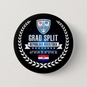 Split 2 Inch Round Button