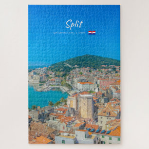 Split, Croatia - Coastal City Jigsaw Puzzle