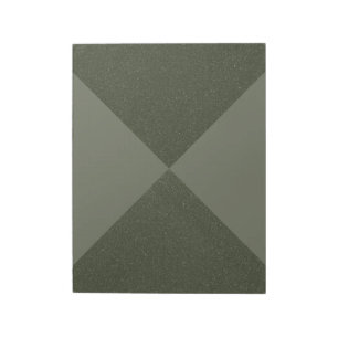 Split Diamond Moss Green Notepad – Customizable