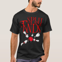 Split Ends funny bowling team name Scoop T