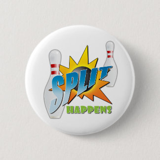 Split Happens Logo 2 Inch Round Button