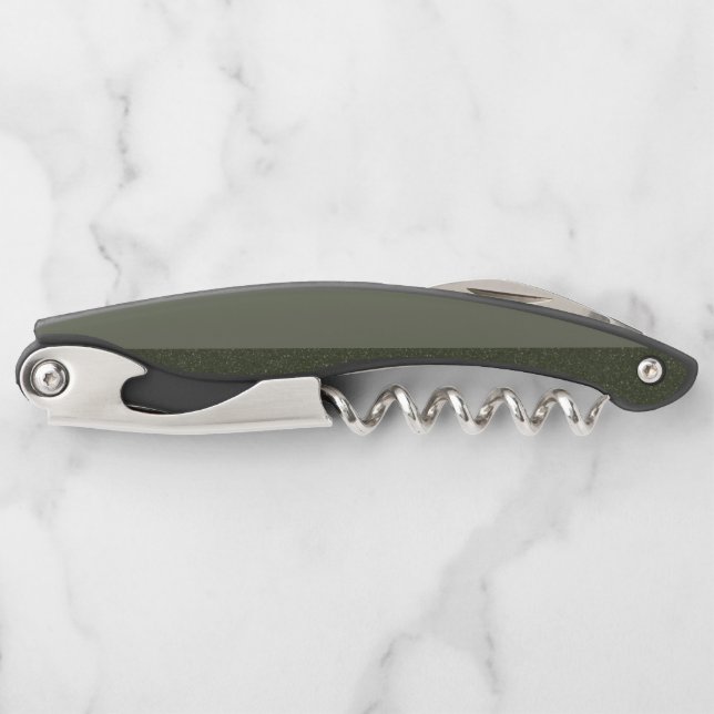 Split Horizontal Moss Green Corkscrew – Customize (Front)
