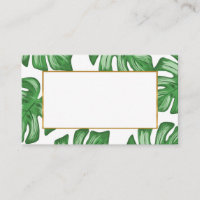 Split Leaf Philodendron Summer Wedding