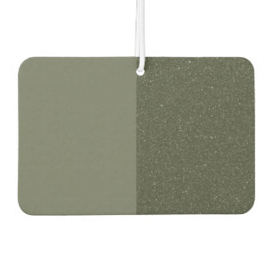 Split Matte & Glitter Moss Air Freshener (Custom)