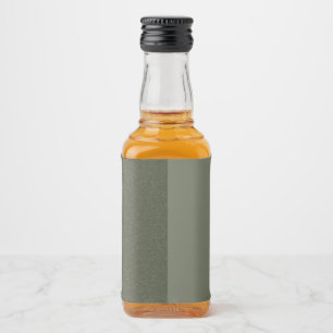 Split Moss Green Bottle Label – Customizable