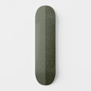 Split Moss Green Skateboard   Matte et texturé
