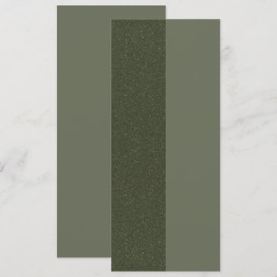 Split Moss Green Textured Flat Invite – Customize
