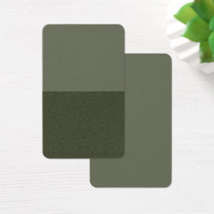 Split Moss Green Textured Profile Card – Customize