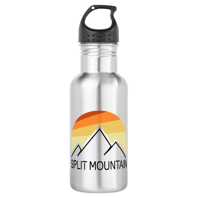 Split Mountain California Retro 532 Ml Water Bottle (Front)