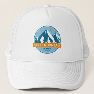 Split Mountain California Stars Moon Trucker Hat