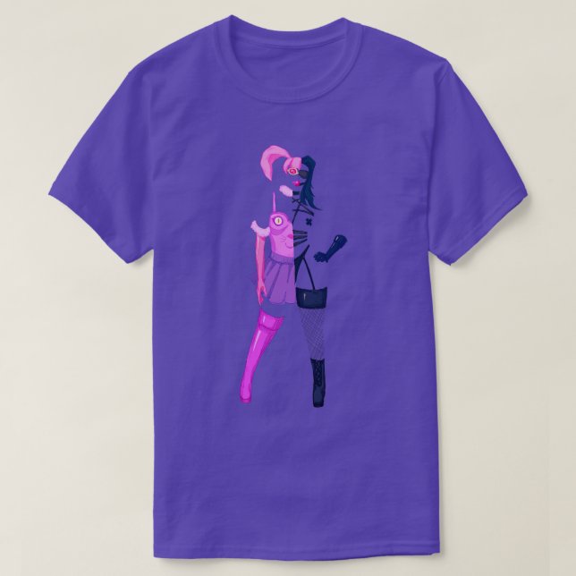 Split Personality T-Shirt (Design Front)