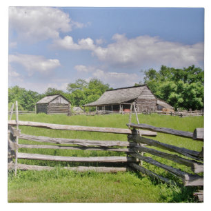 Split Rail Fence and Barn Tile