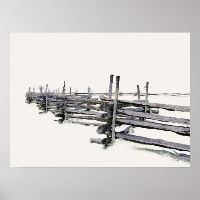 Split Rail Fence Poster (Front)