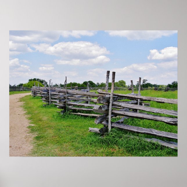Split Rail Fence Poster (Front)