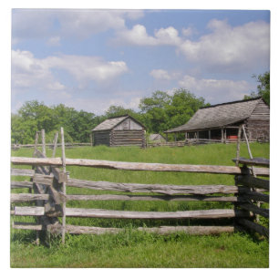 Split Rail Fence Tile