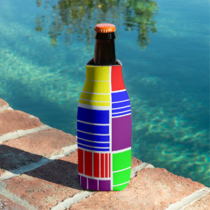 Split Rectangles  Bottle Cooler