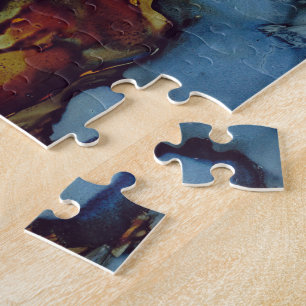 Split Rock Lighthouse At Night Jigsaw Puzzle