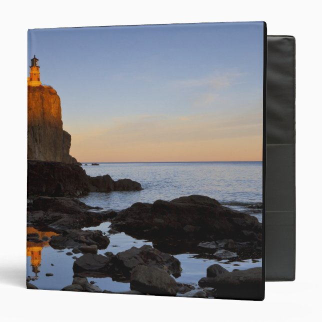 Split Rock Lighthouse at sunset near Two Binder (Front/Inside)