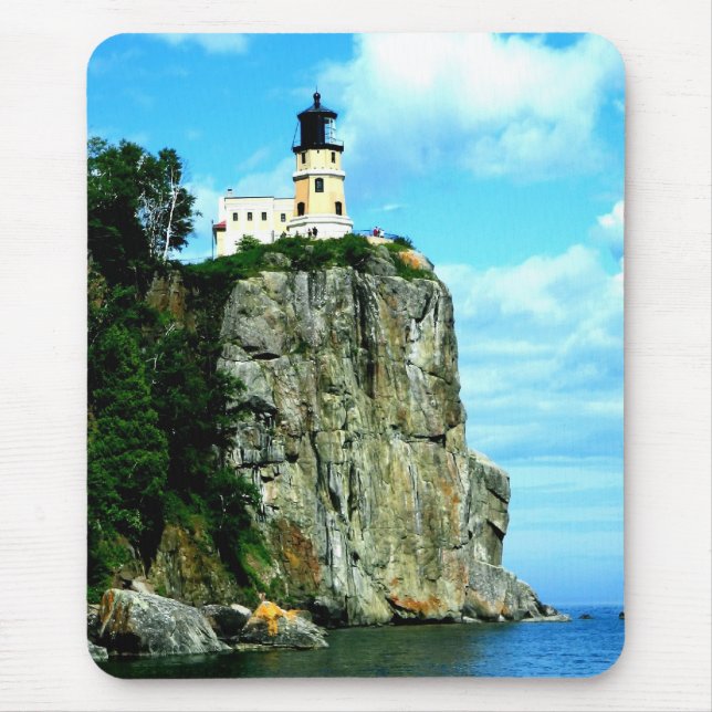 Split Rock Lighthouse Mouse Pad (Front)